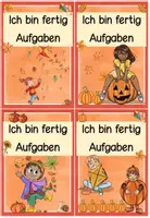 Vorschau - Arbeitsblätter - Herbst | Ich bin fertig Aufgaben | Klasse 1 | Freiarbeit - Seite 2