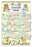 Vorschau - Unterrichtsreihen - Tierische Zusatzaufgaben - Mathematik Kl. 1-2 - Deckblatt