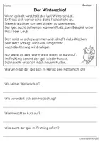 Vorschau - Arbeitsblätter - Der Igel - Sachtexte für Erstleser | Leseverständnis Klasse 1 + 2 - Seite 3