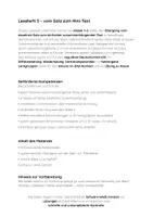 Vorschau - Arbeitsblätter - Lesetraining Klasse 1 – Vom Satz zum Mini-Text | Heft 3 (Kl. 1–2) ohne Silbengliederung - Seite 1