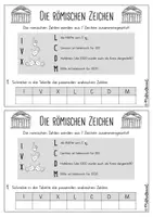 Vorschau - Arbeitsblätter - Römische Ziffern - Forscherheft - Seite 2