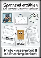 Vorschau - Arbeitsblätter - Materialpaket. Spannend erzählen. Arbeitsblätter und Übungen - Seite 1