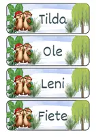 Vorschau - Spiele - Namensschilder Otterklasse mit „Otter des Tages“ - Seite 3