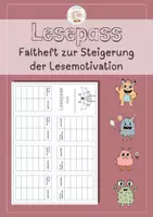 Vorschau - Mal- und Bastelvorlagen - Faltbuch: Lesepass zur Steigerung der Lesemotivation - Deckblatt