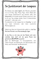 Vorschau - Mal- und Bastelvorlagen - Faltbuch: Lesepass zur Steigerung der Lesemotivation - Seite 2