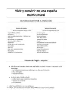 Vorschau - Poster - Vivir y convivir en una España multicultural - Merkzettel - Seite 1
