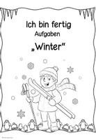 Vorschau - Arbeitsblätter - Winter | Ich bin fertig Aufgaben | Freiarbeit | Klasse 1 - Seite 3