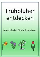 Vorschau - Arbeitsblätter - Frühblüher_Materialpaket_1-3 Klasse - Deckblatt