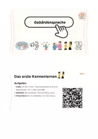 Vorschau - Arbeitsblätter - Kennenlerngespräch - Gebärdensprache (Musik, Klasse 5-10) - Seite 3