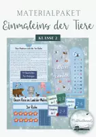 Vorschau - Poster - Einmaleins Poster (Tier Analogien) - Seite 1