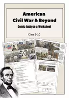 Vorschau - Arbeitsblätter - American Civil War & Beyond: Comic-Analyse & Worksheet - Deckblatt