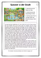 Vorschau - Stundenentwürfe - Rechtschreiben im Sommer - Sommer in der Stadt - Wimmelbild - Seite 2