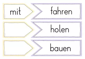 Vorschau - Arbeitsblätter - Vorsilben - Wortbausteine - Tafel- /Legematerial + Übungsblätter - Seite 3