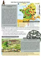 Aperçu - Fiches - Fiches d'activité - Conquêtes, paix romaine et romanisation (6e) - Page de couverture