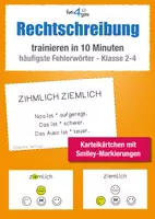 Vorschau - Aufgabenkarten - Rechtschreibung trainieren in 10 Minuten – häufigste Fehlerwörter Grundschule (Kl. 2–4) - mit Lösungen - Deckblatt