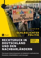 Vorschau - Stundenentwürfe - Rechtsruck in Deutschland und den Nachbarländern – Schlaglichter Politik - Deckblatt