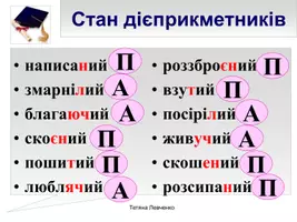 Попередній перегляд - Дієприкметник - Сторінка 2