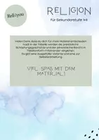 Vorschau - Arbeitsblätter - Die zwei Schöpfungsberichte im tabellarischen Vergleich - Seite 1