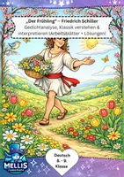 Vorschau - Arbeitsblätter - Gedichtanalyse Schiller Der Frühling Klasse 8 9 - Deckblatt