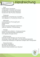 Vorschau - Mal- und Bastelvorlagen - Mit Löwenzahn stempeln / KITA / GS / Sommer / Frühling / malen / Wiese - Seite 2