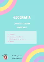 Vista previa - Unidades / Secuencias / Situaciones de Aprendizaje - L’Univers i la Terra – Dossier complet - Portada