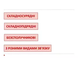 Попередній перегляд - Види складних речень Тренажер - Сторінка 1