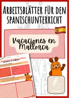 Vorschau - Arbeitsblätter - Vacaciones en Mallorca - Mediation/Sprachmittlung - Deckblatt