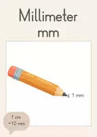Vorschau - Poster - Mathe Aushänge: Längenmaße (mm, cm, m, km) – 2 Varianten - Seite 2