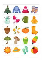 Vorschau - Spiele - Jahreszeiten lernen | Sortierspiel Frühling Sommer Herbst Winter | Zuordnungsspiel Jahreskreis | Kita & Vorschule | Wahrnehmung | Morgenkreisideen - Seite 3