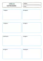 Vista previa - Hojas de trabajo - Geometría primaria – polígonos y perímetro (4º-6º primaria) - página 3
