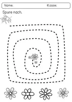 Vorschau - Arbeitsblätter - Graphomotorik / Schwungübung / KITA / GS / Sonderpäd - Seite 1