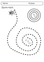 Vorschau - Arbeitsblätter - Graphomotorik / Schwungübung / KITA / GS / Sonderpäd - Seite 2