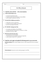 Vorschau - Arbeitsblätter - American Civil War & Beyond: Comic-Analyse & Worksheet - Seite 3