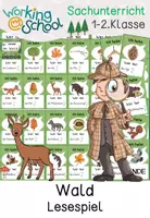 Vorschau - Spiele - Wald | Lesespiel - Deckblatt
