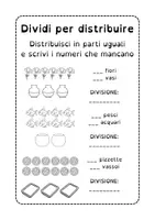 anteprima - Esercizi - Schede didattiche sulle divisioni per la classe seconda - Pagina 1