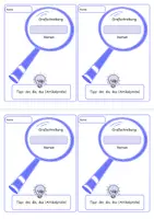 Vorschau - Fördermaterial/Inklusion - Rechtschreiblupen Großschreibung - Seite 1
