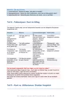 Vorschau - Stundenentwürfe - Kant – Kategorischer Imperativ | Ethik/Philosophie Oberstufe | Theorie, Fallanalysen, Vergleich Utilitarismus & Erwartungshorizont - Seite 3