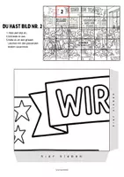 Vorschau - Mal- und Bastelvorlagen - Kooperative Poster Grundschule – 4 Gemeinschaftsbilder zu Vielfalt, Inklusion und Klassengemeinschaft (PDF) - Seite 3