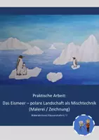 Vorschau - Stundenentwürfe - Kunstprojekt: Das Eismeer - Deckblatt
