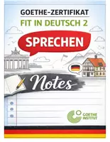Vorschau - Bildkarten - 📑 Fit in Deutsch 2 Notes- Sprechen - Deckblatt