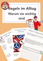 Vorschau - Stundenentwürfe - Regeln im Alltag – warum sie wichtig sind - Deckblatt
