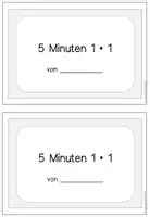 Vorschau - Spiele - Übung Einmaleins (5 Minuten 1x1) - Seite 3