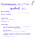 Voorbeeld - Rekenen - speurtocht verborgen sommen tot 10 - Pagina 1
