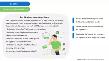 Vorschau - Arbeitsblätter - Chancen und Risiken des Internets - Komplette Unterrichtsstunde - Seite 2