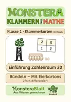 Vorschau - Stationenlernen - Bündeln mit Eierkartons - 2fach differenziert (ZR 20 / ZR 30) - Klammerkarten mit Selbstkontrolle - Deckblatt
