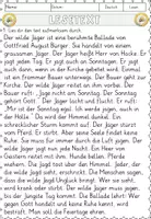Vorschau - Arbeitsblätter - Balladen – Magische Welten Leseverständnis (Klasse 4–6) mit Arbeitsblättern Materialpaket - Seite 3