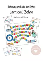 Vorschau - Spiele - Zähnespiel Klasse 1 - Deckblatt