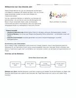 Vorschau - Stundenentwürfe - Das tönende Jahr Ein Handbuch der Klangbilder - Deckblatt