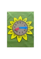 Vorschau - Mal- und Bastelvorlagen - Blume Uhr basteln mit den Schülern - Seite 2