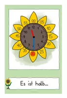 Vorschau - Merkblätter - Uhr Merkplakat Blumenuhr 2 - Seite 3